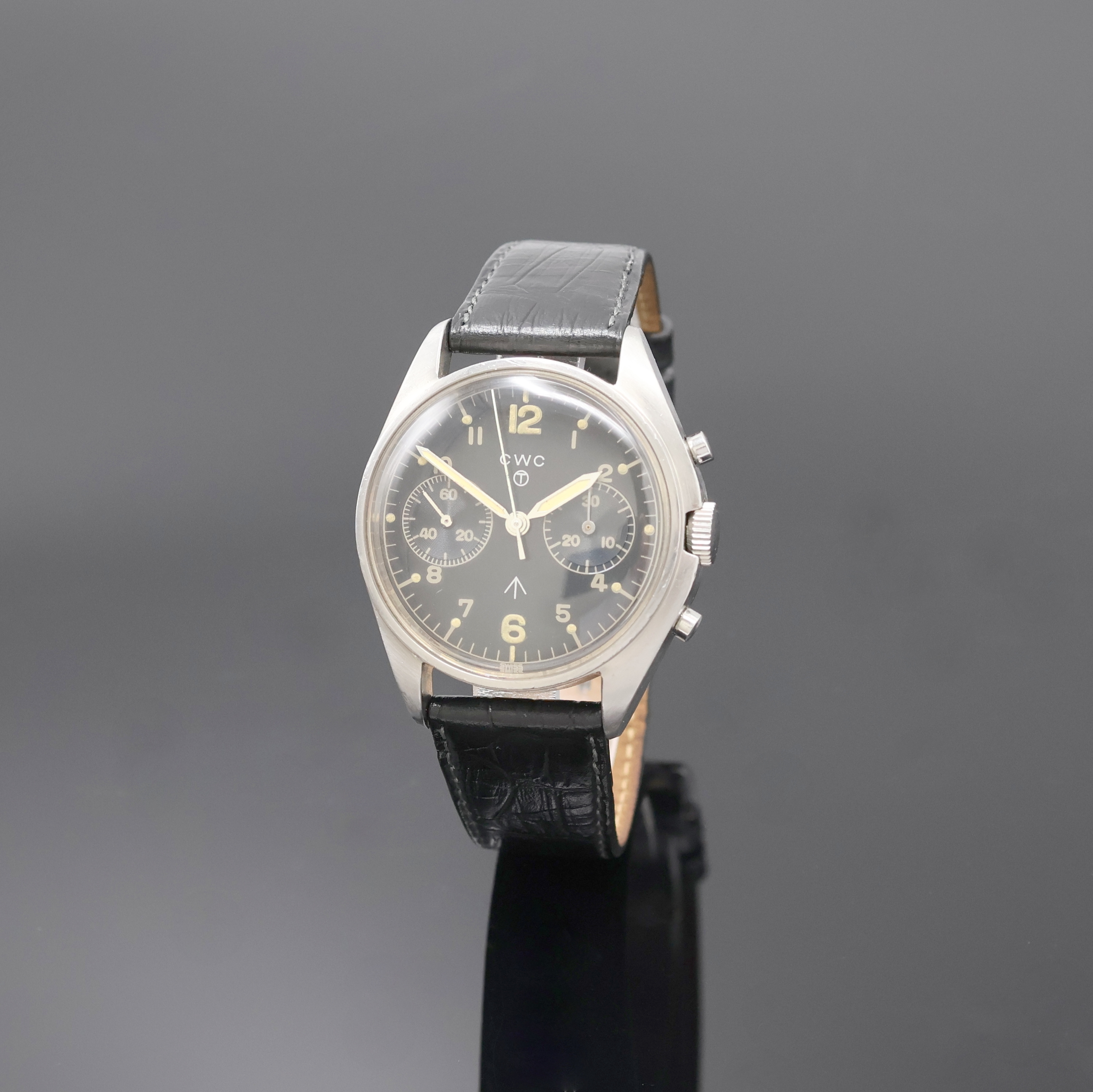 Image 27002266 - CWC Militärischer Armbandchronograph für die Britische Royal Navy, Schweiz um 1980, ...