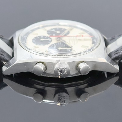27002218c - ZENITH El Primero Armbandchronograph in Stahl, Schweiz um 1970, Automatik, Boden ...