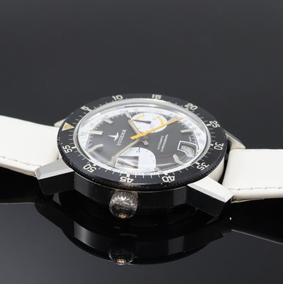 27002225b - DUGENA Armbandchronograph Referenz 524150, Schweiz um 1970, Automatik, Edelstahlgeh., ...