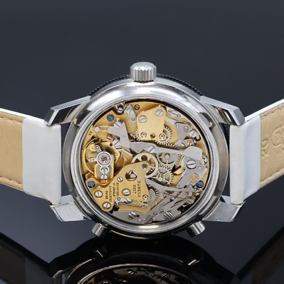 27002225d - DUGENA Armbandchronograph Referenz 524150, Schweiz um 1970, Automatik, Edelstahlgeh., ...