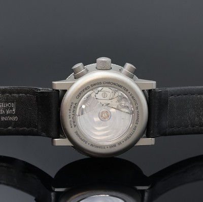 27002239c - VENTURA Armbandchronograph V-Matic Design Hannes Wettstein, Schweiz um 1995, Automatik, ...