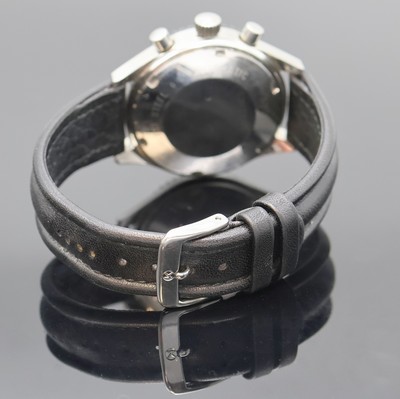 27002319b - SABINA Armbandchronograph in Stahl, Schweiz um 1970, Automatik, Boden verschr., Lünette ...