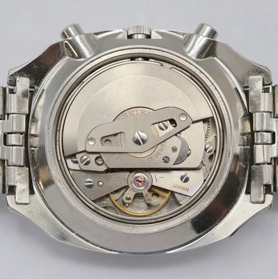 27002326d - SEIKO Armbandchronograph Referenz 6139-6020, Japan 1970er Jahre, Automatik, Edelstahlgeh. ...