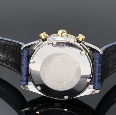 27002408c - TISSOT PR 100 Armbandchronograph in Stahl, Schweiz 1980er Jahre, Automatik, Boden u. ...