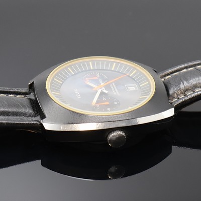 27002424b - KELEK Armbandchronograph in Stahl, Schweiz um 1970, Handaufzug, Geh. teils geschw., ...