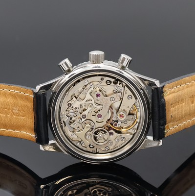 27002440d - CROTON Chronomaster Aviator Sea Diver Armbandchronograph in Stahl, Schweiz 1960er Jahre, ...