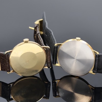 27002446d - JUNGHANS, CAUNY Chronograph sowie 2 weitere Armbanduhren bezeichnet W, Schweiz ...