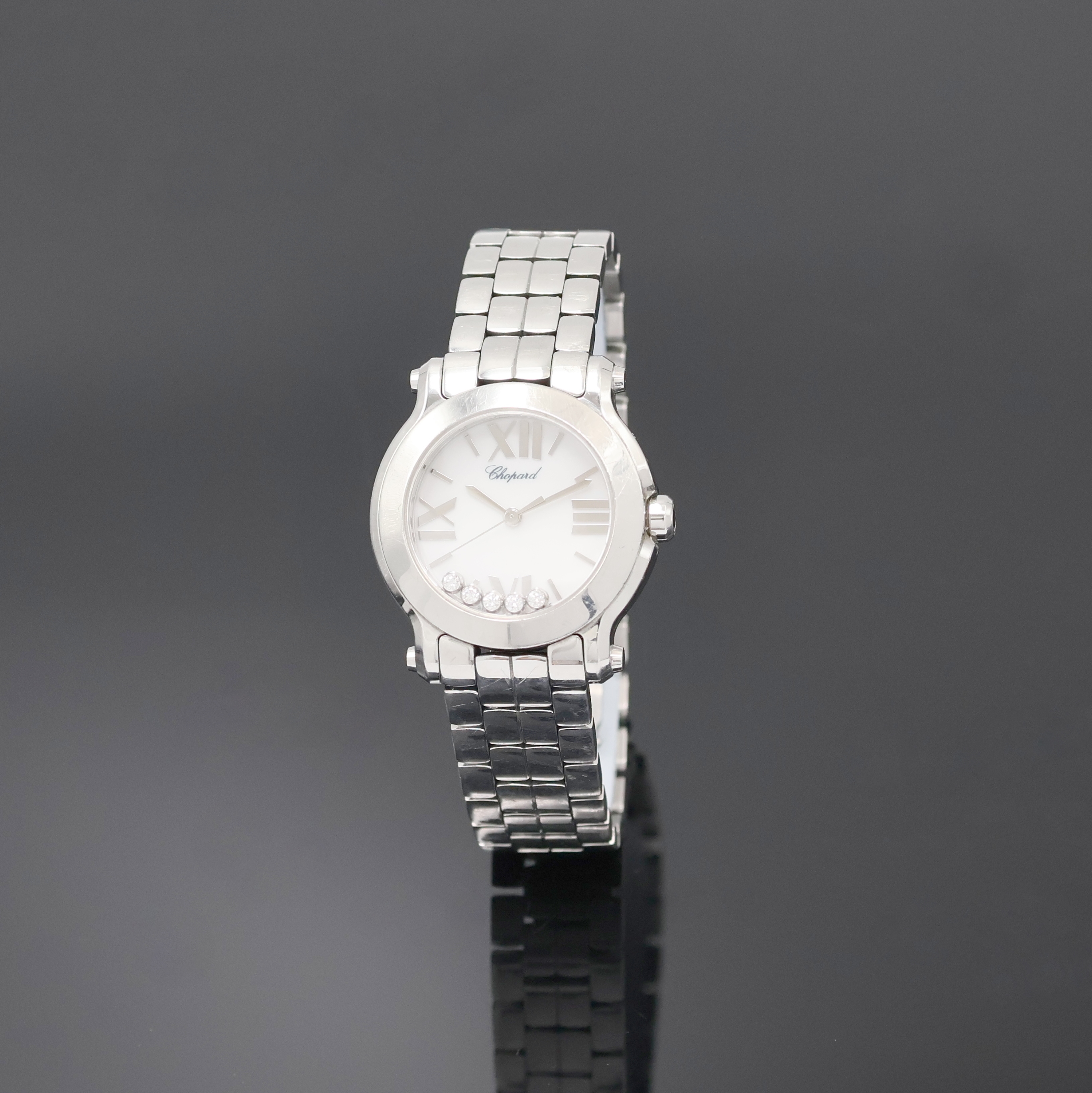 Image 27002690 - CHOPARD Damenarmbanduhr Serie Happy Sport Referenz 8509, Schweiz um 2015, quarz, ...