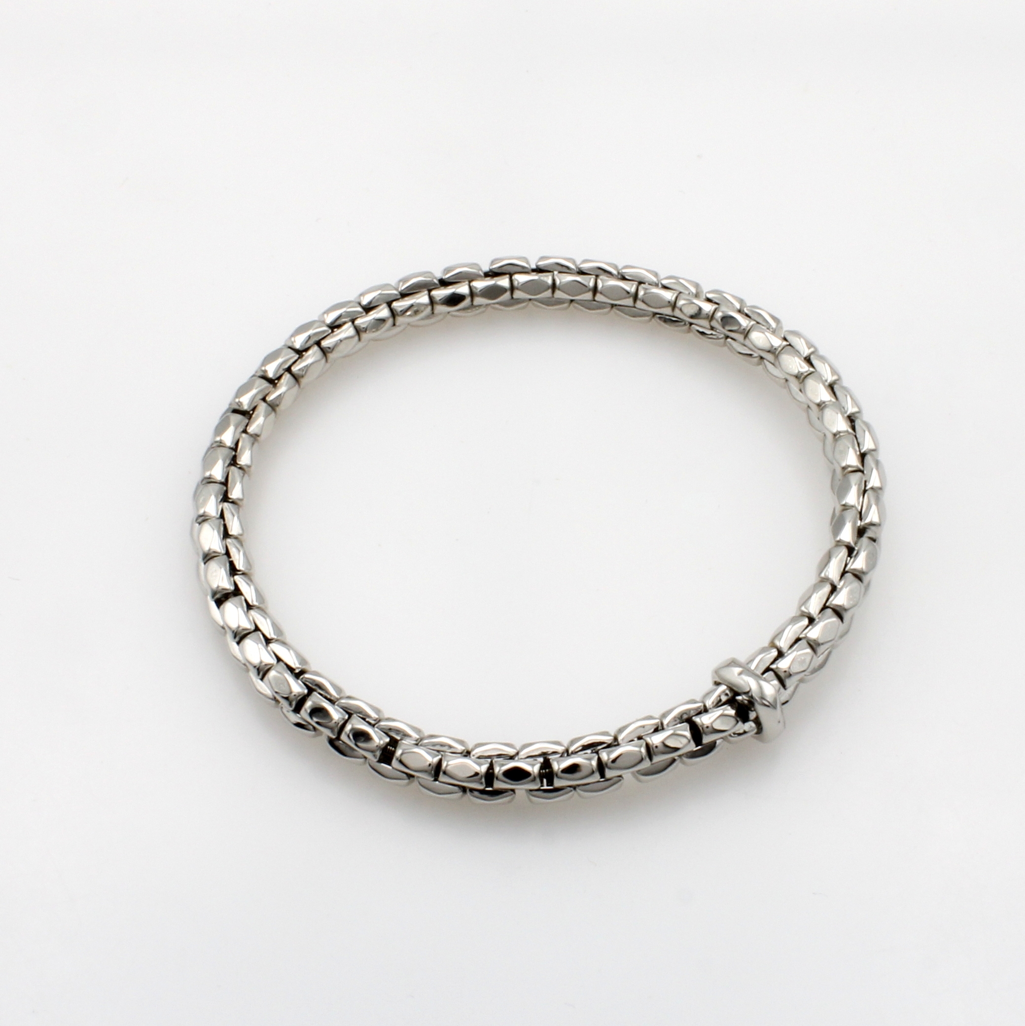 Image 27003186 - Elastisches Armband, WG 585/000, im anged. Ankermuster, D. ca. 5 mm