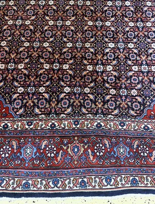 27003421b - Bidjar fein alt, Persien, Mitte 20.Jhd, Korkwolle auf Baumwolle, ca. 330 x 222 cm, EHZ: ...