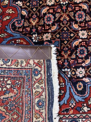 27003421j - Bidjar fein alt, Persien, Mitte 20.Jhd, Korkwolle auf Baumwolle, ca. 330 x 222 cm, EHZ: ...