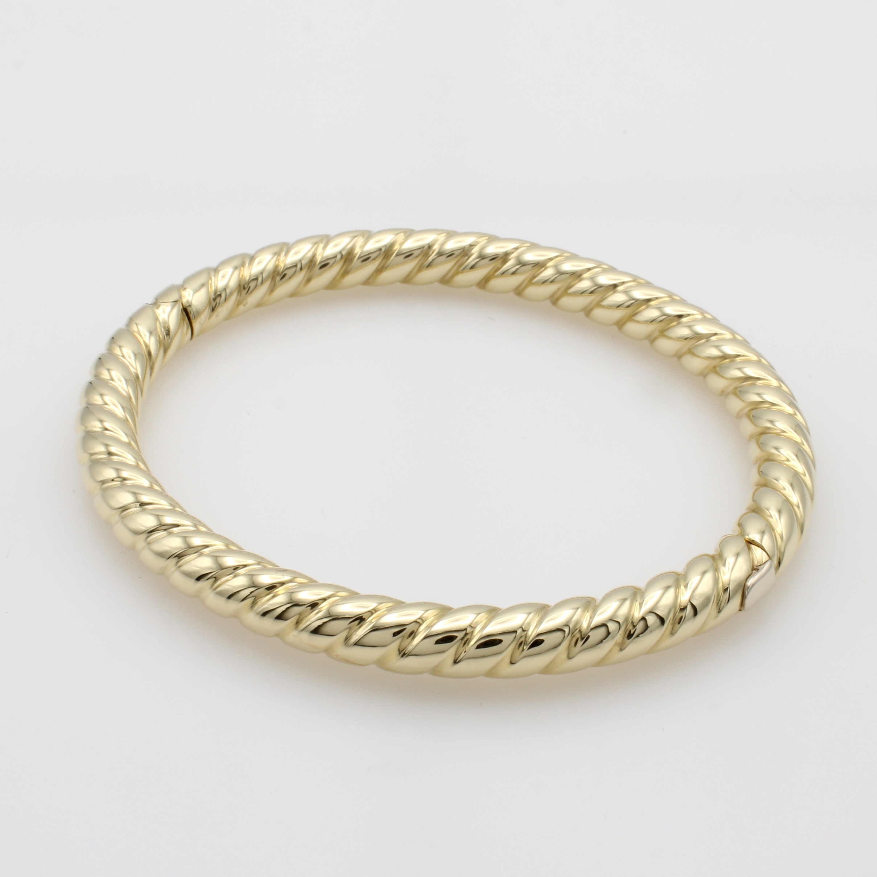 Image 27003585 - Kordelarmreif, GG 585/000, B. ca. 6 mm, mit Scharnier