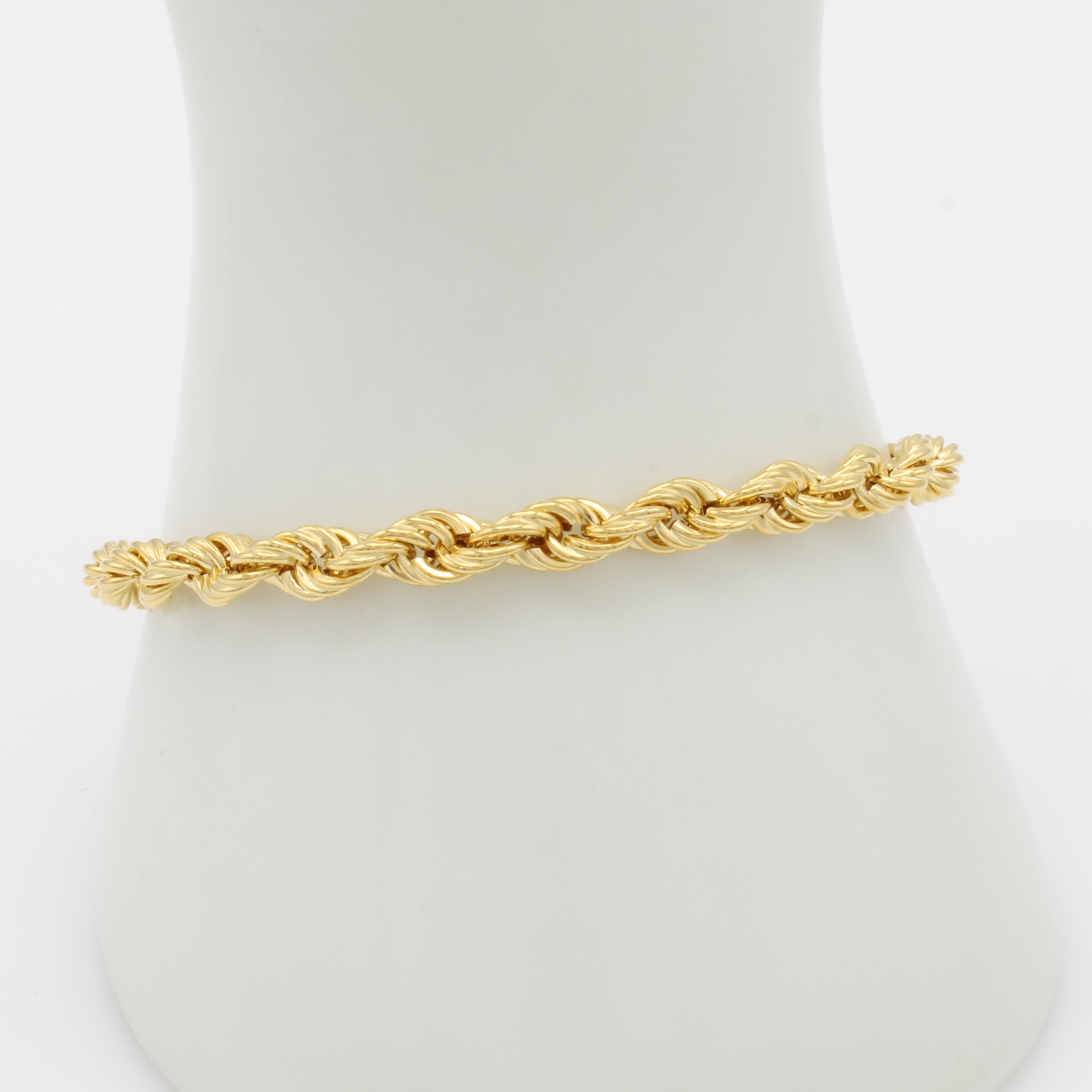 Image 27003739 - Kordelarmband, GG 585/000, Karabinerschließe, L. ca. 20 cm