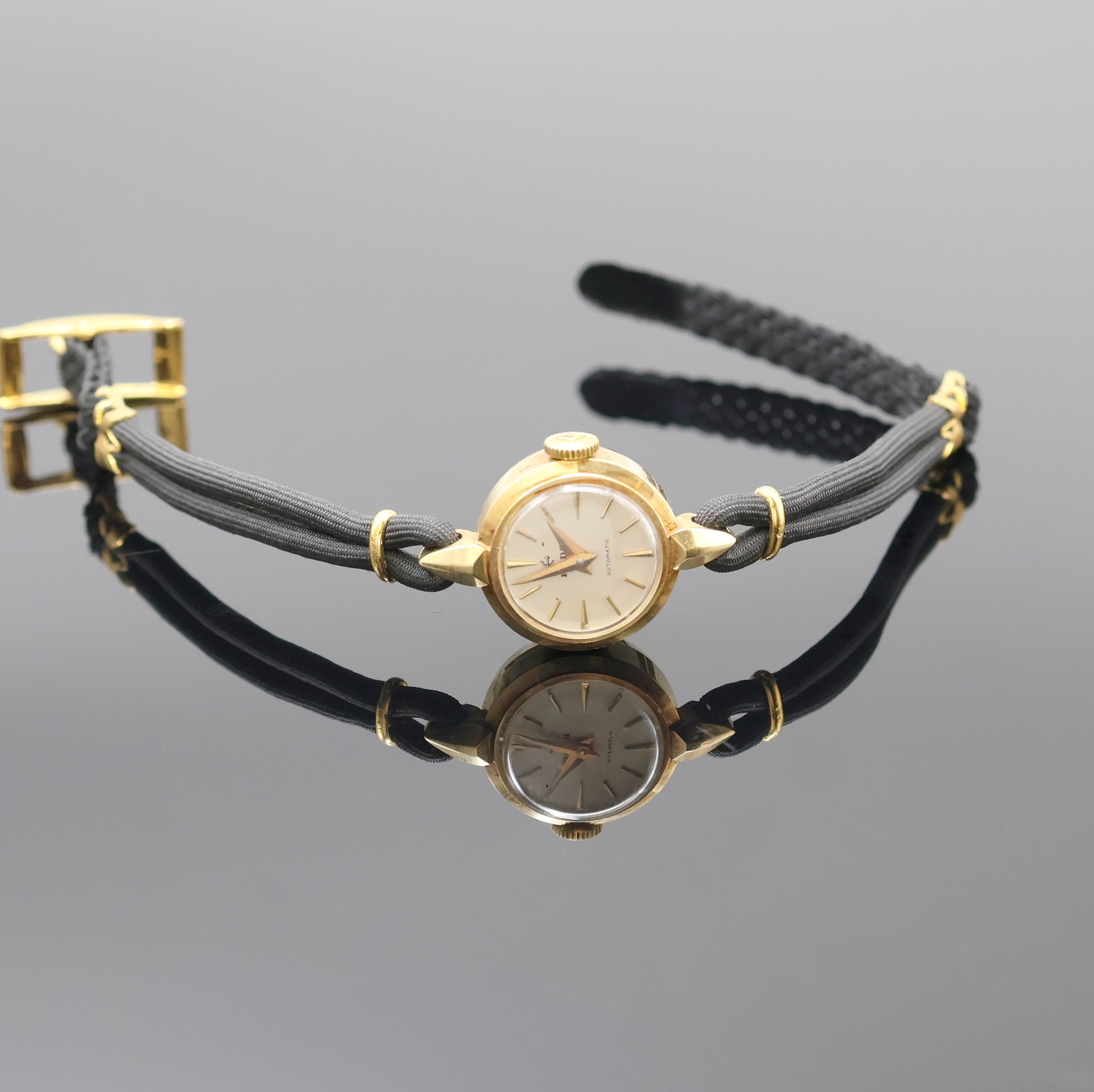 Image 27003915 - RADO Damenarmbanduhr in GG 585/000, Automatik, Schweiz um 1960, vers. Zifferbl. m. ...
