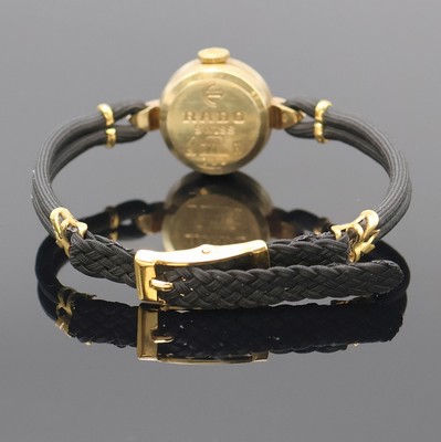 27003915a - RADO Damenarmbanduhr in GG 585/000, Automatik, Schweiz um 1960, vers. Zifferbl. m. ...