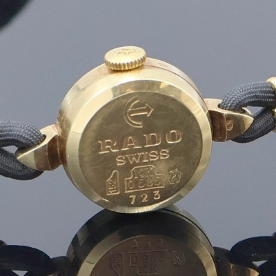 27003915c - RADO Damenarmbanduhr in GG 585/000, Automatik, Schweiz um 1960, vers. Zifferbl. m. ...