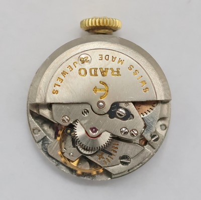 27003915d - RADO Damenarmbanduhr in GG 585/000, Automatik, Schweiz um 1960, vers. Zifferbl. m. ...