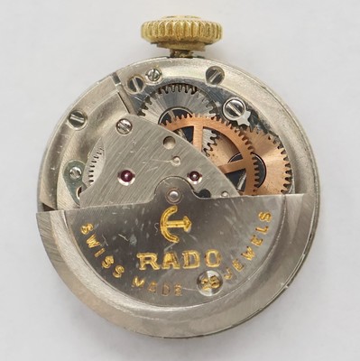27003915e - RADO Damenarmbanduhr in GG 585/000, Automatik, Schweiz um 1960, vers. Zifferbl. m. ...
