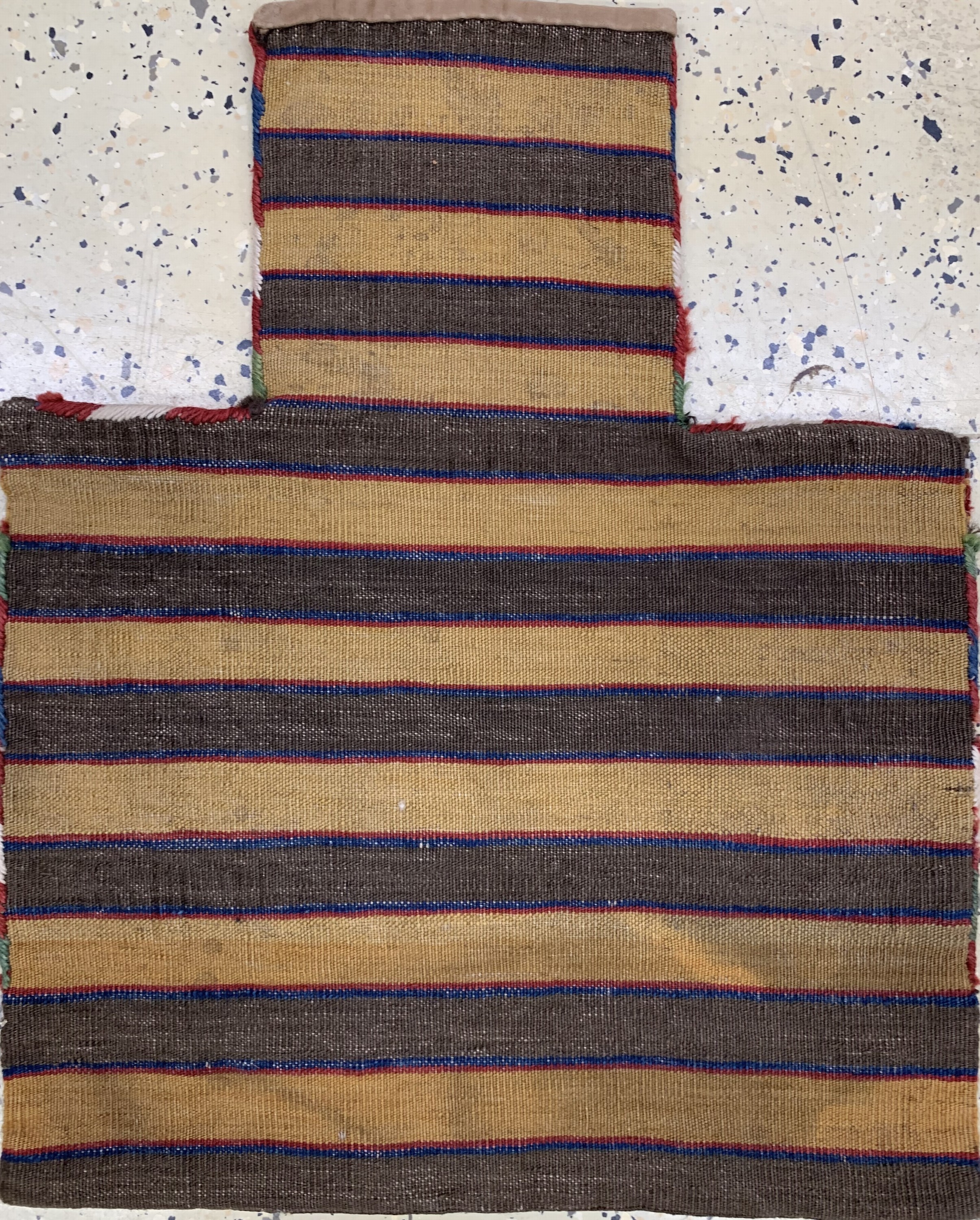Detail d: Shahsawan Salztasche, Persien, 19.Jhd, Wolle auf Wolle, ca. 62 x 45 cm, EHZ: 2