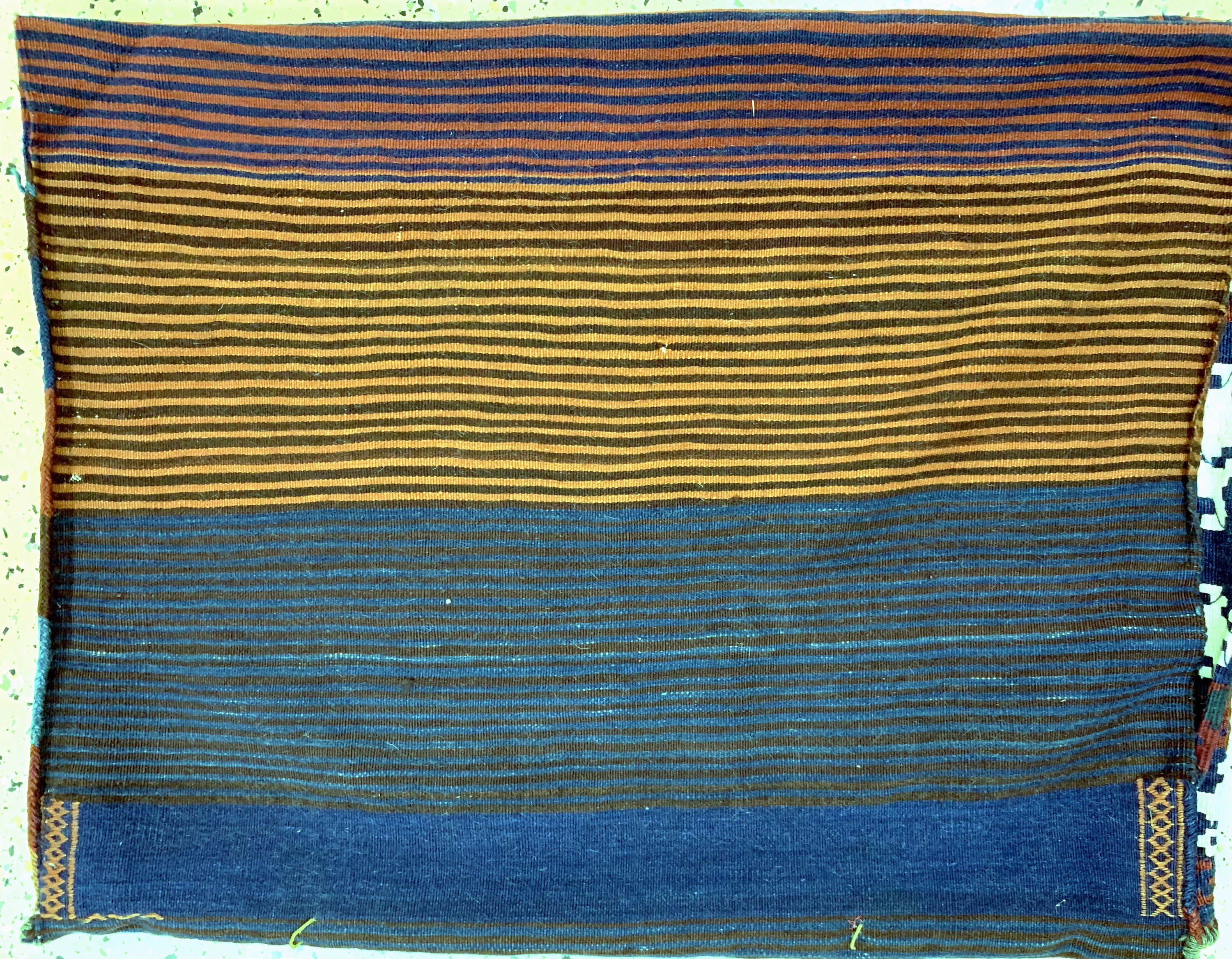 Detail d: Bergama Kelim Doppeltasche antik, Türkei, 19.Jhd, Wolle auf Wolle, ca. 144 x 89 cm, EHZ:2-3