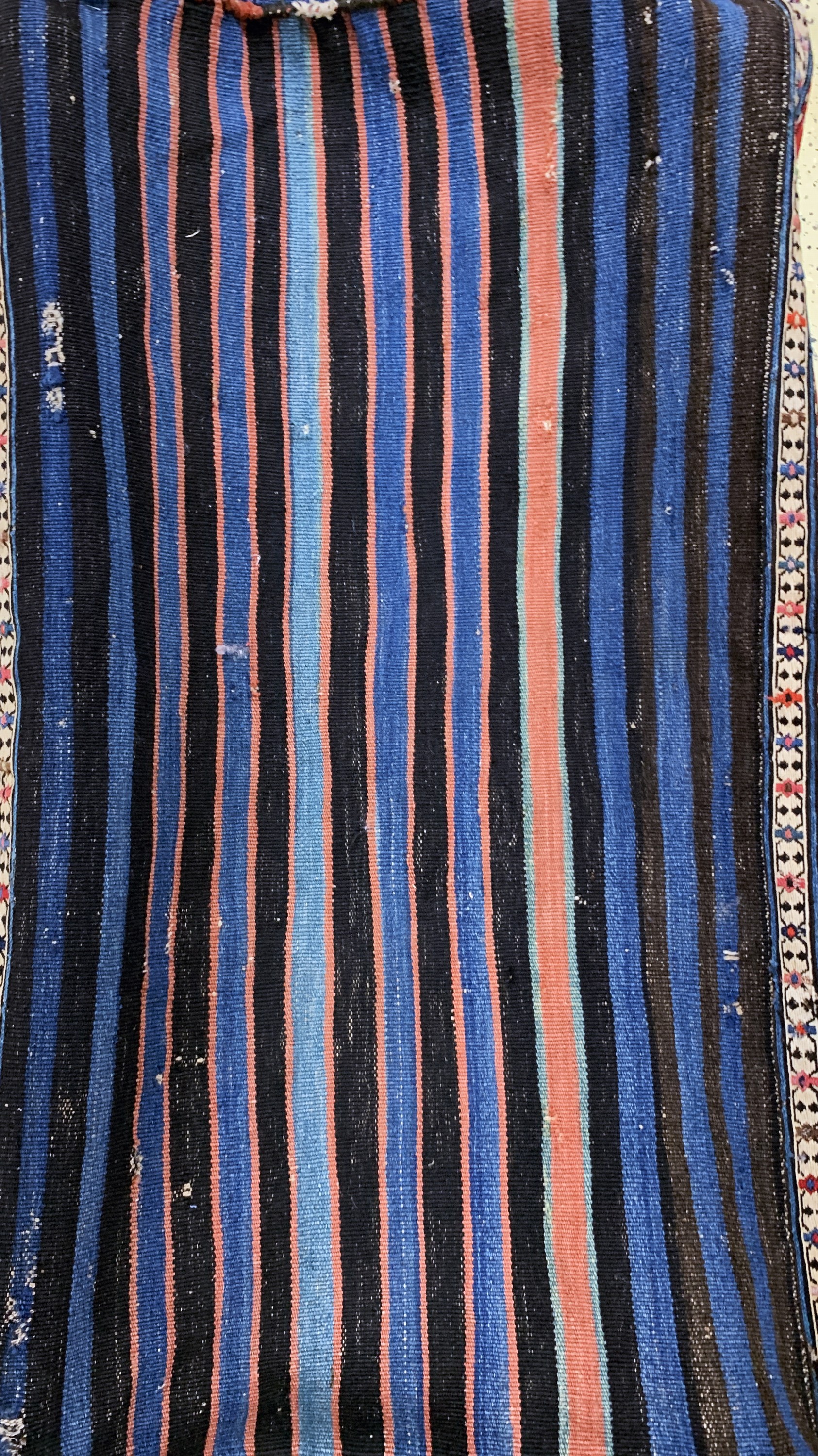 Detail d: Shahsawan Mafrasch antik, Persien, um 1900,Wolle auf Wolle, ca. 102 x 54 x 46 cm, EHZ:2-3