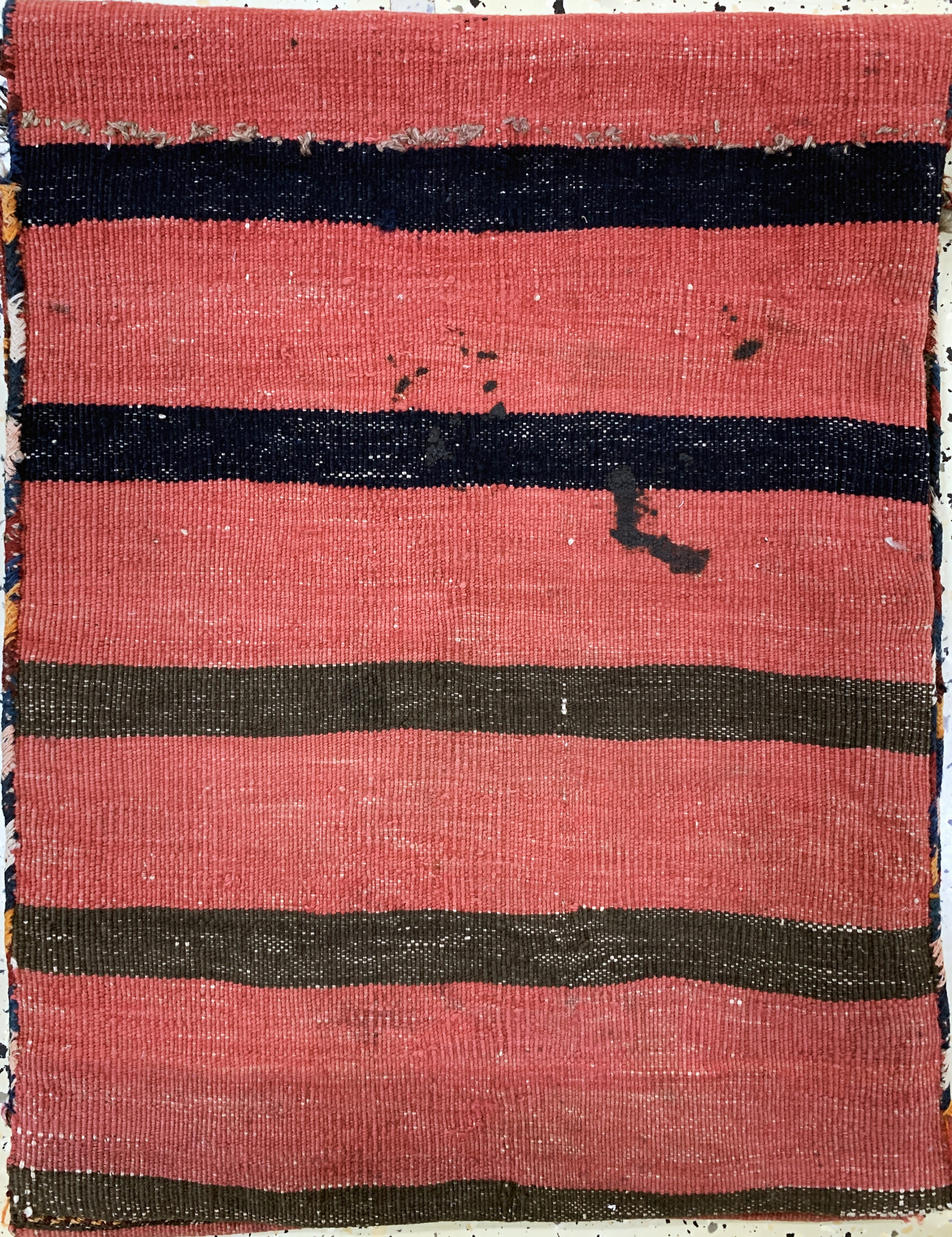 Detail d: Sileh Doppelttasche antik, Kaukasus, um 1900, Wolle auf Wolle, ca. 157 x 60 cm, EHZ: 3