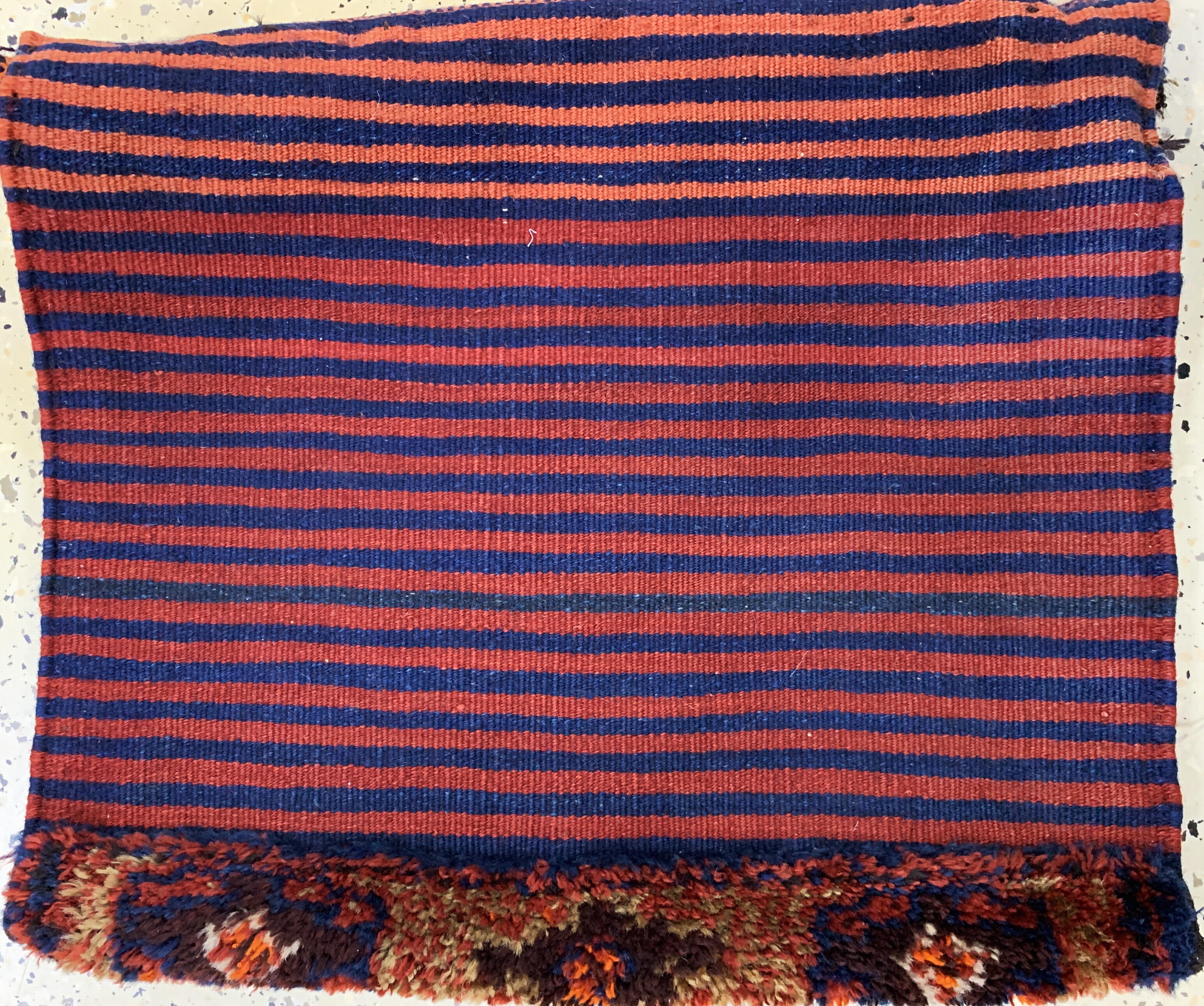 Detail d: Bachtiar Doppelttasche, Persien, um 1900, Wolle auf Wolle, ca. 105 x 58 cm, EHZ: 2