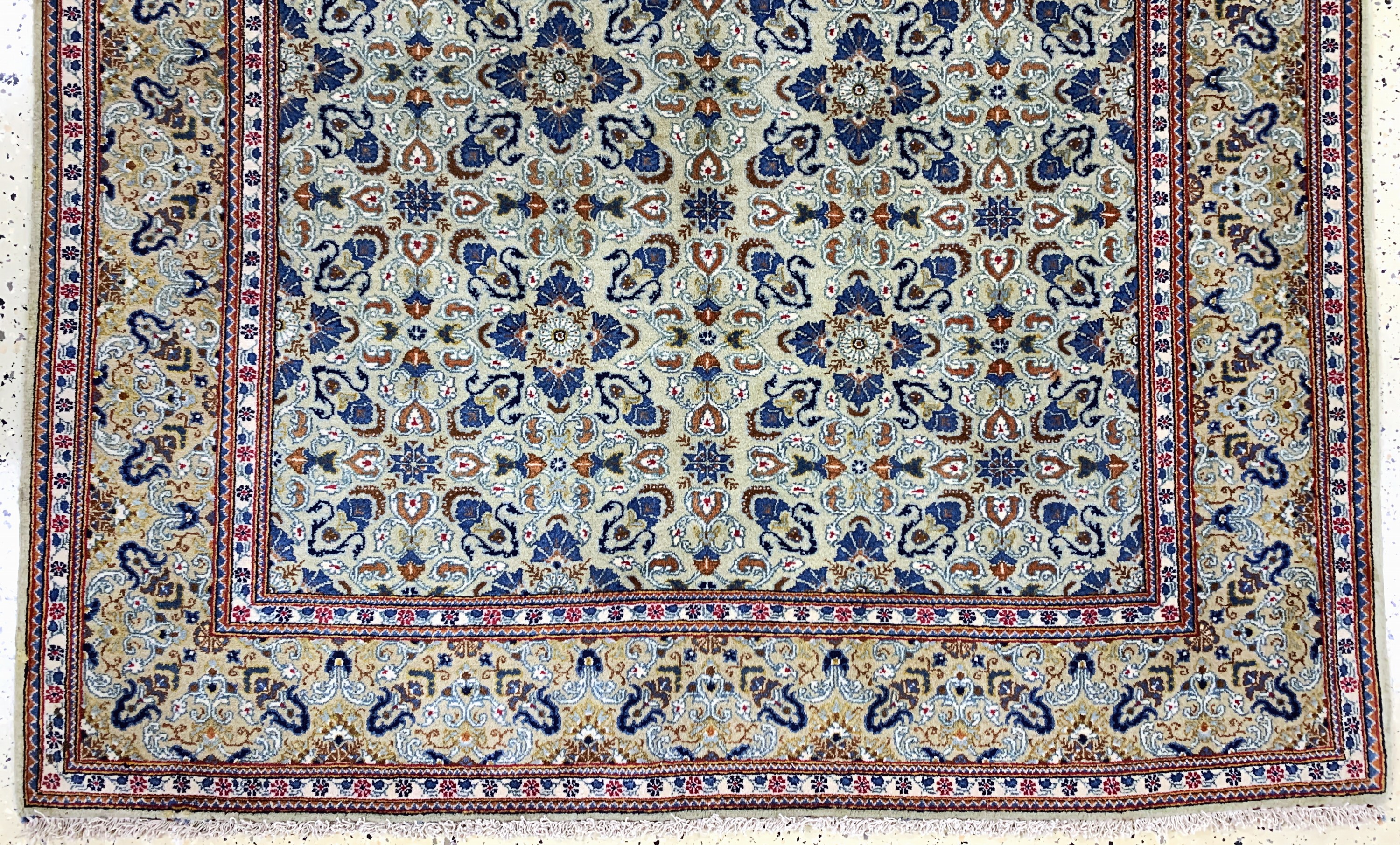 Detail c: Keschan alt, Persien, Mitte 20.Jhd, Wolle auf Baumwolle, ca. 210 x 138 cm, EHZ: 2(kleine Restaurierungen)