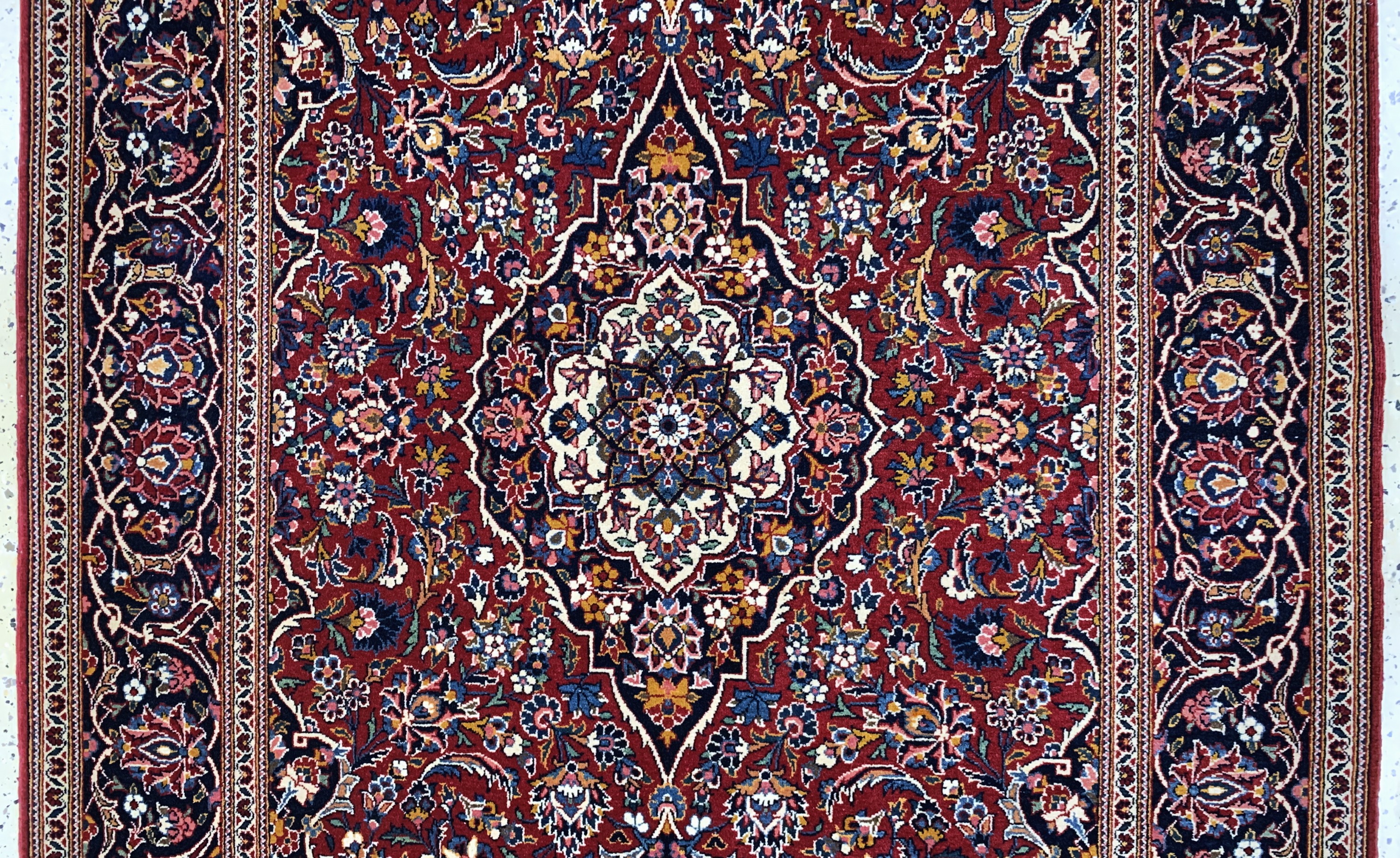 Detail b: Keschan Kork alt, Persien, Mitte 20.Jhd, Korkwolle auf Baumwolle, ca. 214 x 135 cm, EHZ: 2