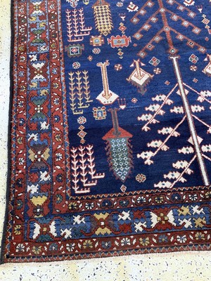 27004092e - Bachtiar´Baumteppich´, Persien, um 1900, Wolle auf Baumwolle, ca. 305 x 172 cm, EHZ: 2