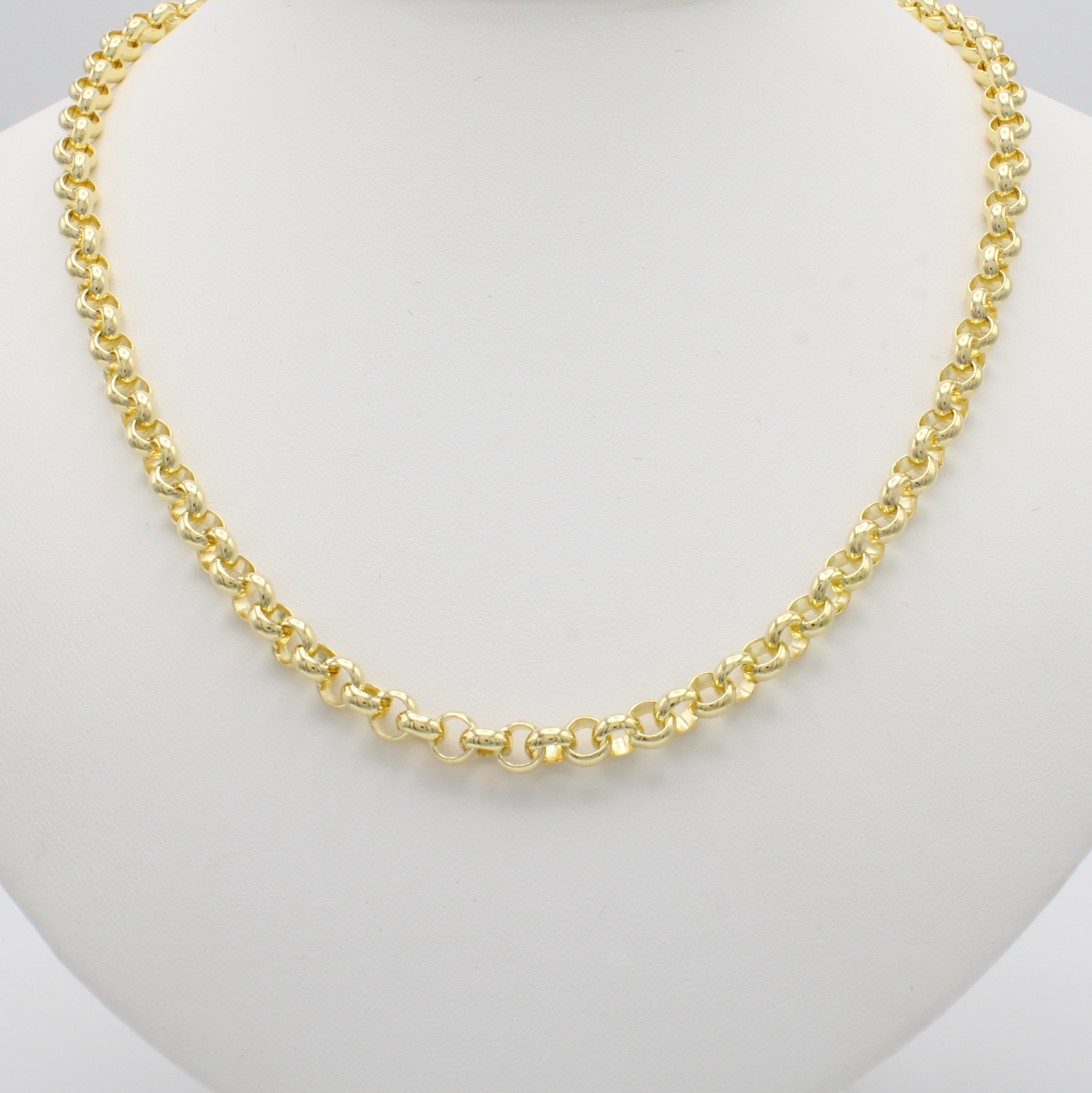 Image 27004630 - Erbskette, GG 585/000, D. ca. 6 mm, Karabinerschließe, L. ca. 45 cm