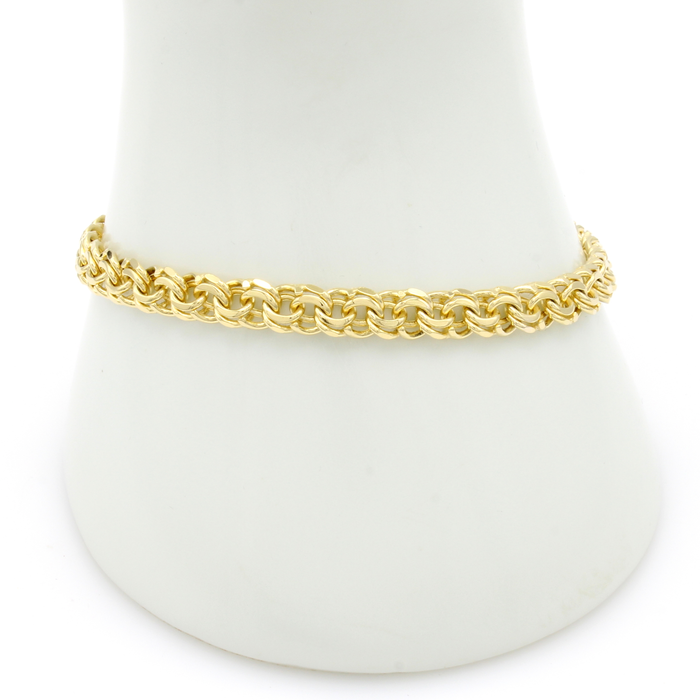 Image 27004638 - Doppelankerarmband, GG 585/000, Karabiner- schließe, L. ca. 19 cm