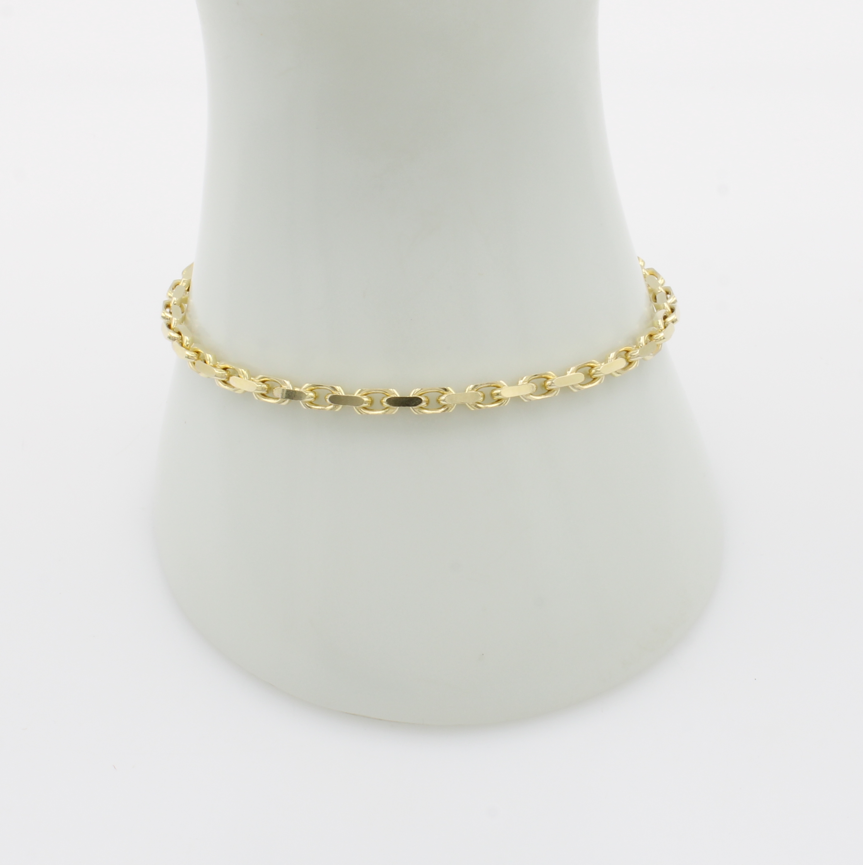 Image 27004801 - Ankerarmband, GG 585/000, Karabinerschl., Stärke ca. 3 mm, L. ca. 19 cm