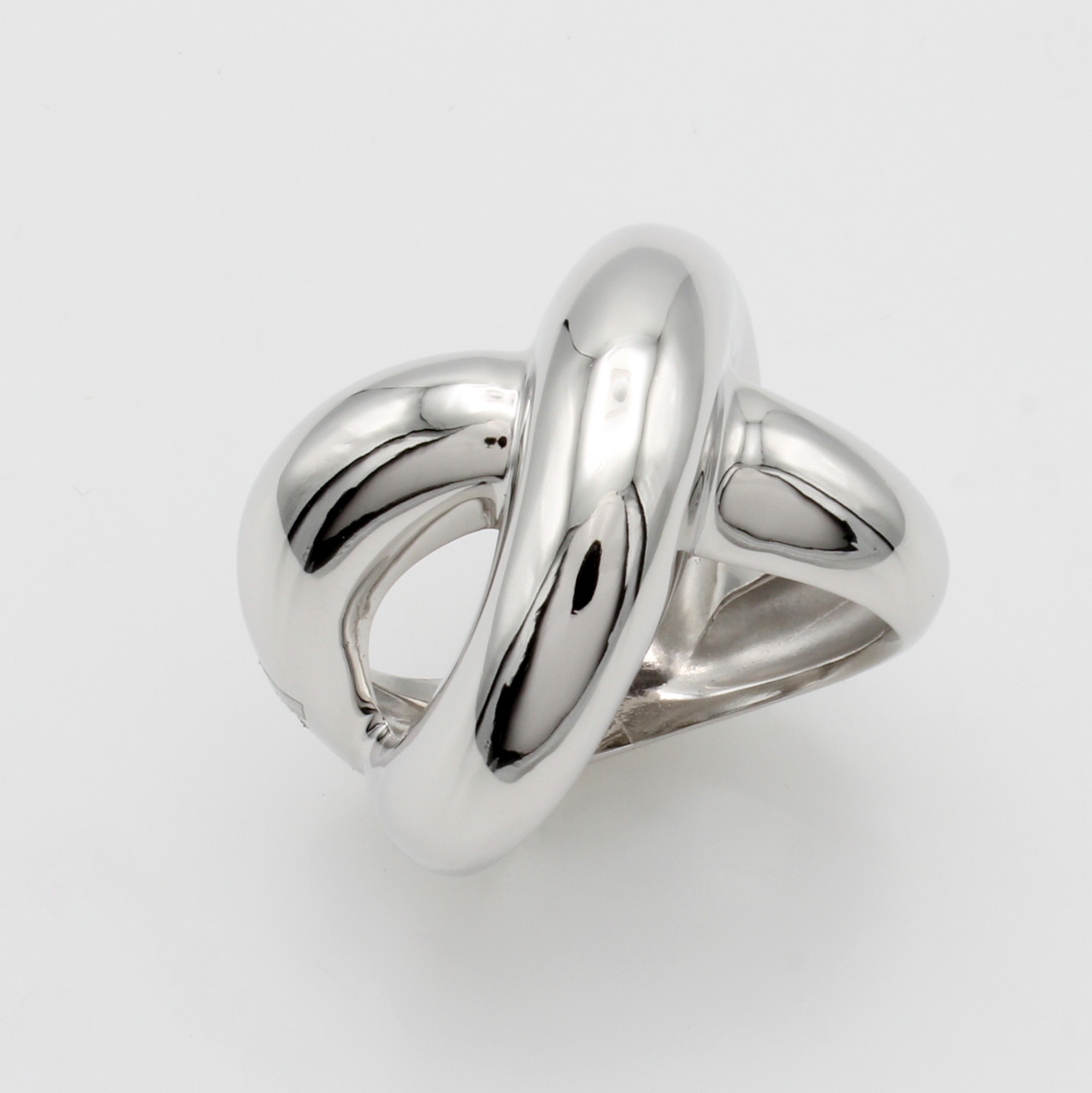 Image 27005058 - Ring, WG 585/000, überkreuztes Design, RW ca. 58