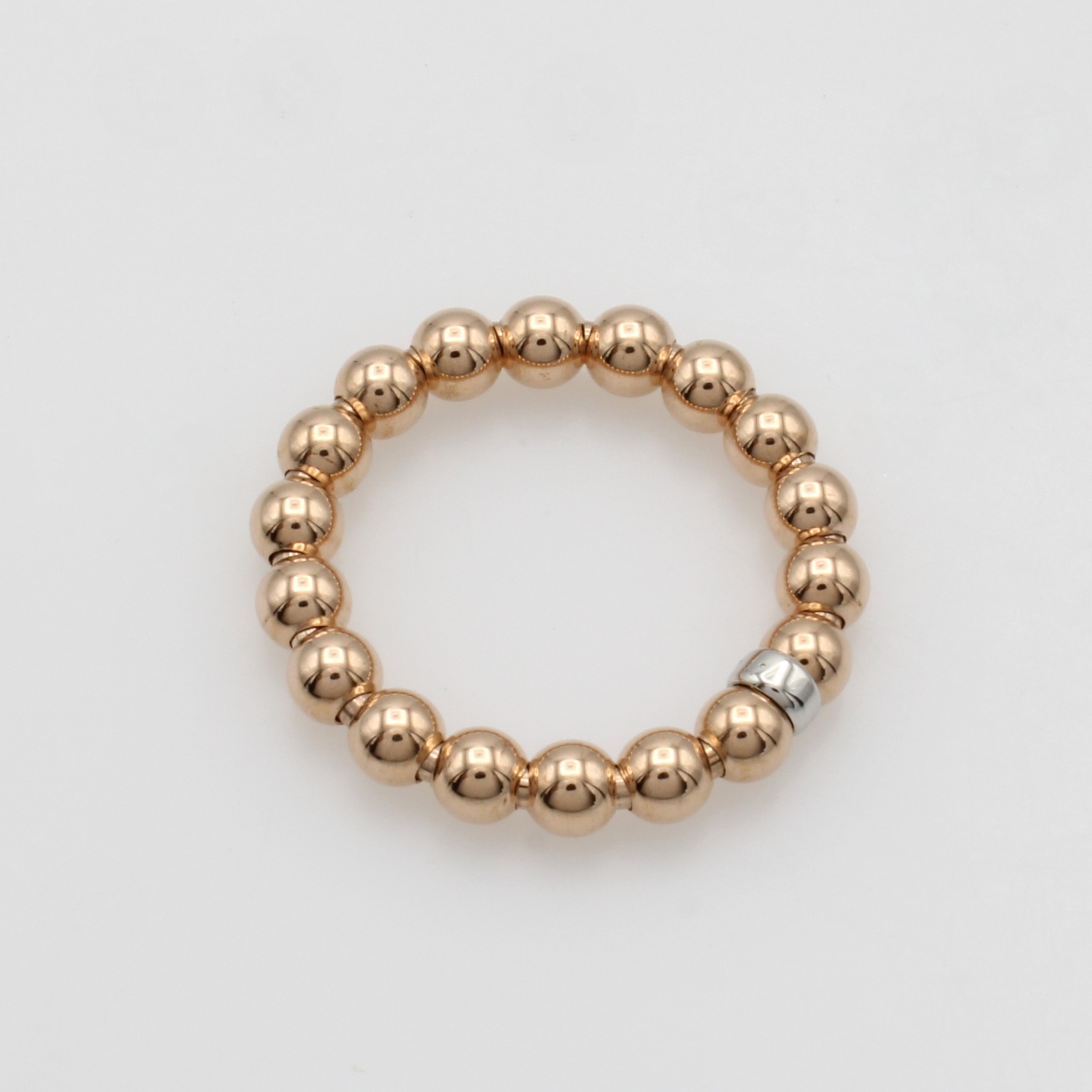 Image 27005062 - Elastischer Kugelring, GG 585/000, RW ca. 56