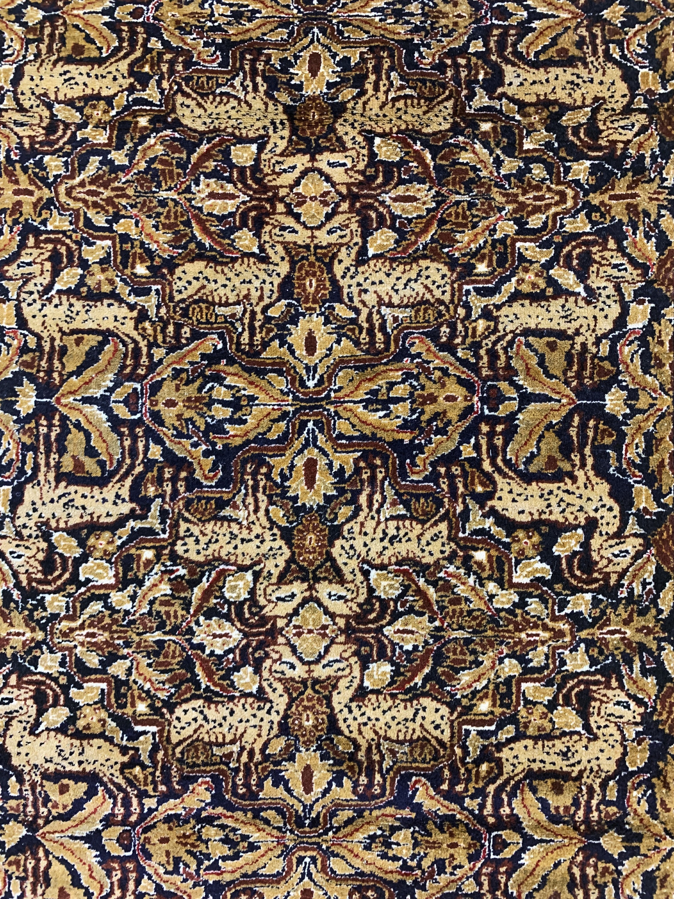 Detail b: Zakini, Afghanistan, Mitte 20.Jhd, Wolle auf Wolle, ca. 163 x 104 cm, EHZ: 2