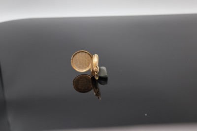 27005344c - LONGINES offene Damentaschenuhr in RG 585/000, Schweiz um 1912, glattes 2-Deckel ...