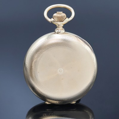 27005348b - CHRONOMETRE große und schwere Herrensavonette mit Chronometerhemmung in RoseG 585/000, ...