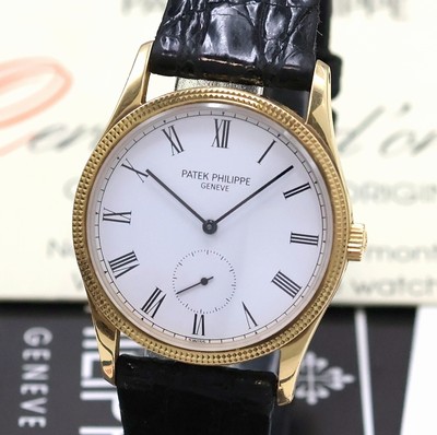 27005696a - PATEK PHILIPPE Armbanduhr Serie Calatrava in GG 750/000 Referenz 3796 D, Handaufzug, ...