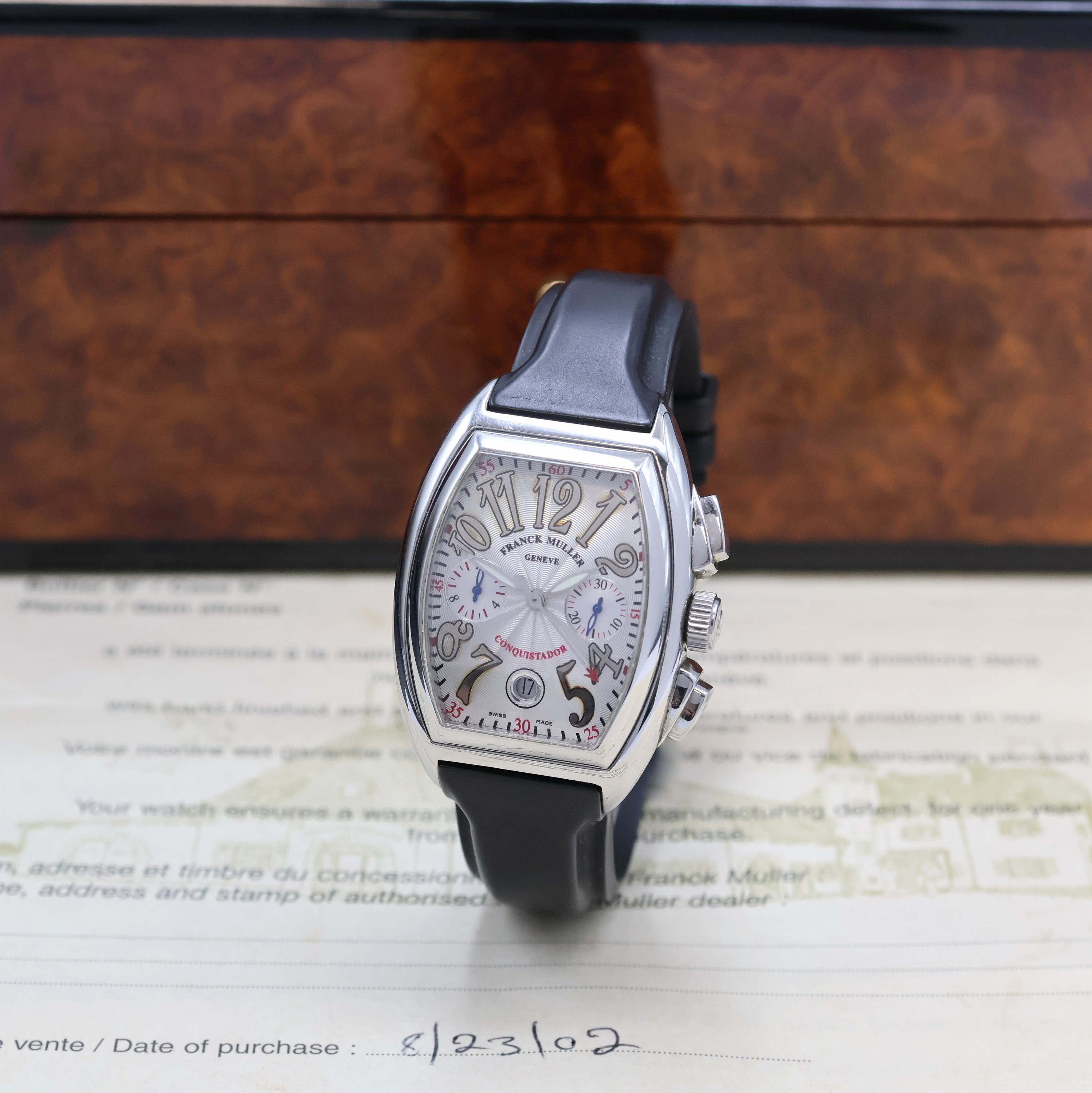 Image 27005701 - FRANCK MULLER Conquistador Schaltradchronograph Referenz 8002CC, Automatik, ...