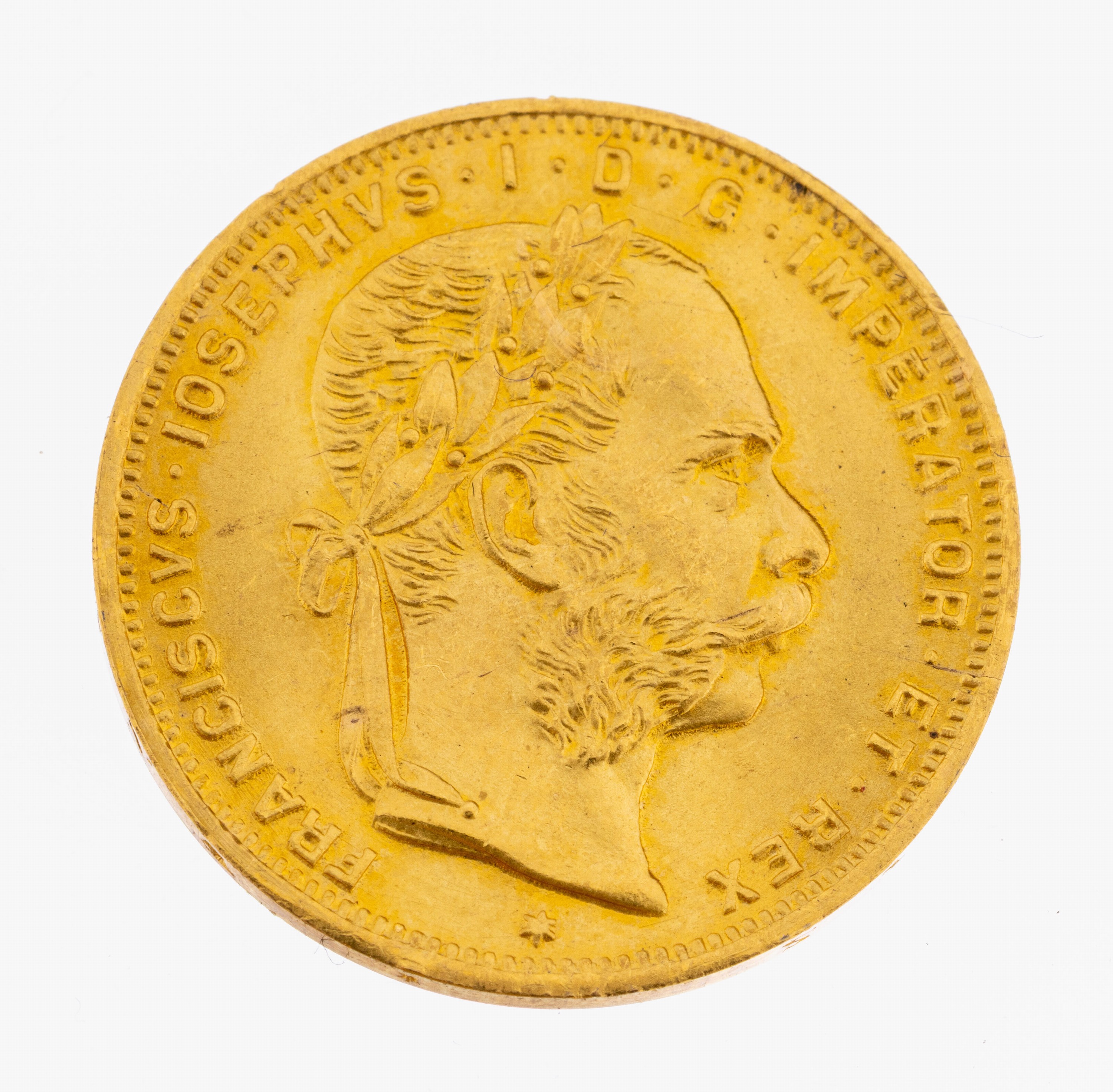 Image 27005730 - Goldmünze 8 Florin 1892, Österreich-Ungarn,Franz Joseph I.