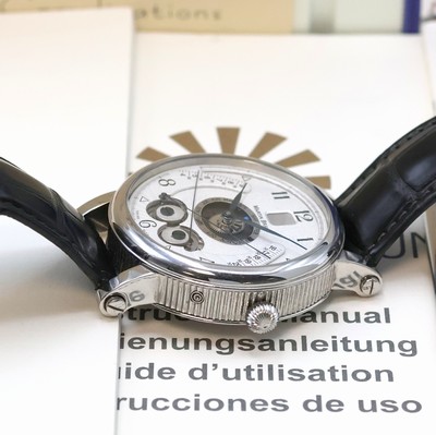27005700c - MARTIN BRAUN astronomische Herrenarmbanduhr Astraios/S Referenz K-003, Schweiz um 2008, ...