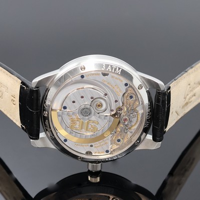 27005707f - GLASHÜTTE ORIGINAL Herrenarmbanduhr PanoMaticLunar, Deutschland um 2010, Automatik, ...