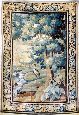 Image Tapisserie antik, Flandern, 19.Jhd, Wolle auf Wolle, ca. 280 x 190 cm, EHZ: 2-3