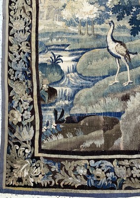 27005794b - Tapisserie antik, Flandern, 19.Jhd, Wolle auf Wolle, ca. 280 x 190 cm, EHZ: 2-3