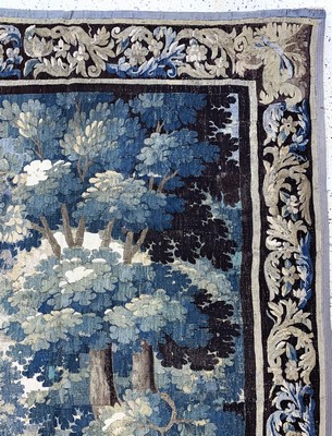 27005794c - Tapisserie antik, Flandern, 19.Jhd, Wolle auf Wolle, ca. 280 x 190 cm, EHZ: 2-3
