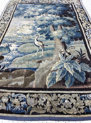 27005794f - Tapisserie antik, Flandern, 19.Jhd, Wolle auf Wolle, ca. 280 x 190 cm, EHZ: 2-3