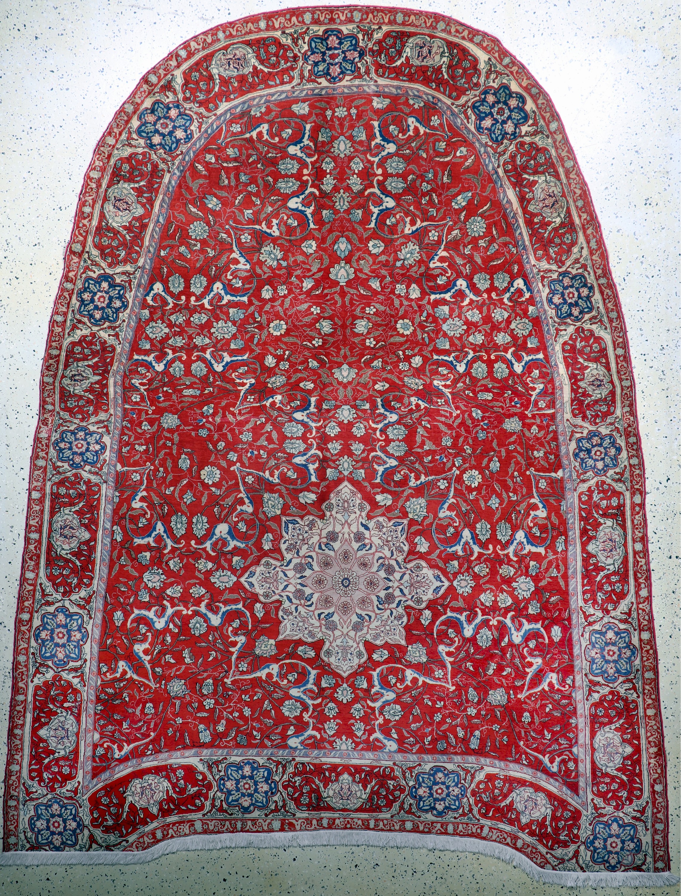 Image 27005830 - Täbriz fein´Auftragsarbeit´, Persien, um 1900, Korkwolle auf Baumwolle, ca. 305 x 245 ...