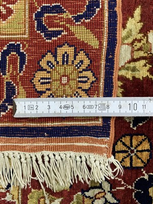 27005809h - Hereke Seide fein, Türkei, Anfang 230.Jhd, reine Naturseide, ca. 160 x 118 cm, EHZ: ...