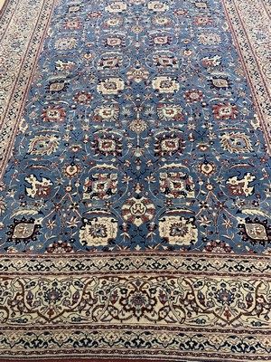 27005815f - Nain´Tudeshk´fein, Persien, um 1930, Korkwolle auf Baumwolle, ca. 233 x 161 cm, ca.1,0 ...